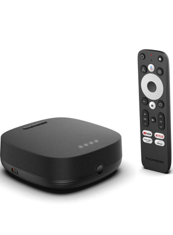 THOMSON Streaming Box Plus 270 με Google TV και πλήρη διαχείριση με φωνητικές εντολές image