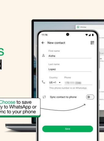 Το WhatsApp διευκολύνει επιτέλους την αποθήκευση νέων επαφών image