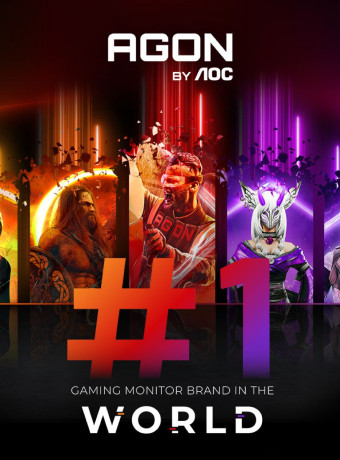 AGON by AOC: Η κορυφαία μάρκα gaming οθονών στο πρώτο 9μηνο του 2024 image