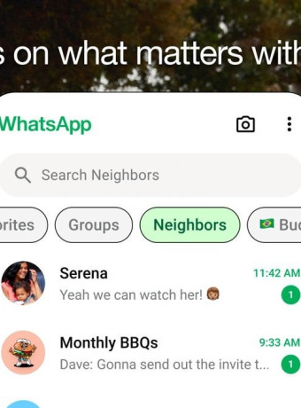 WhatsApp: Διαθέσιμη η νέα λειτουργία δημιουργίας προσαρμοσμένων λιστών image