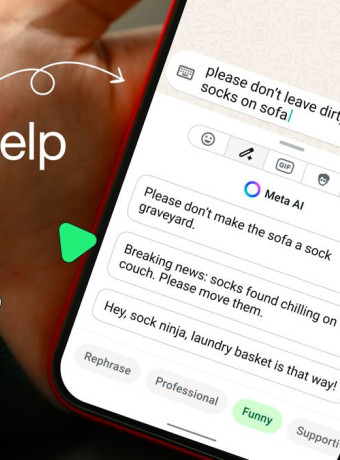 Το WhatsApp λανσάρει το AI Writing Help – Έξυπνη βοήθεια στη συγγραφή μηνυμάτων image