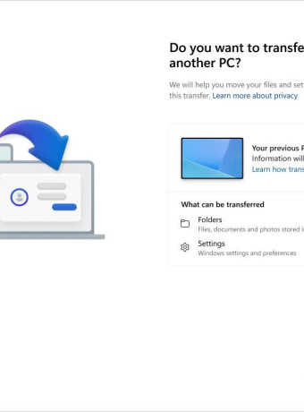 Windows 11: Έρχεται νέα δυνατότητα μεταφοράς αρχείων από παλιό PC κατά τη ρύθμιση image