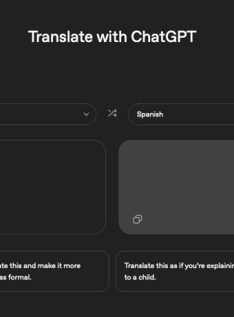 ChatGPT Translate: Η OpenAI προκαλεί την Google με ένα νέο «έξυπνο» εργαλείο μετάφρασης image