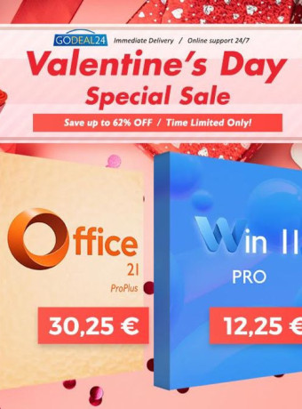 Αναβαθμίστε το PC σας με 12€: Οι εκπτώσεις του Αγίου Βαλεντίνου στο Godeal24 image