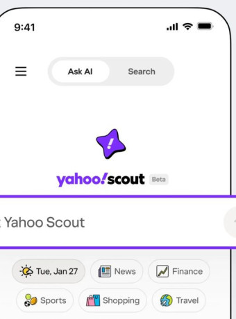 Yahoo Scout: Ο «κοιμώμενος» γίγαντας επιστρέφει με όπλο την Τεχνητή Νοημοσύνη image