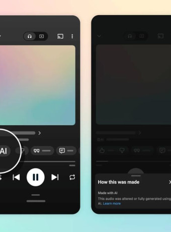 YouTube Music: Υποχρεωτική η σήμανση στα τραγούδια που παράγονται με AI image