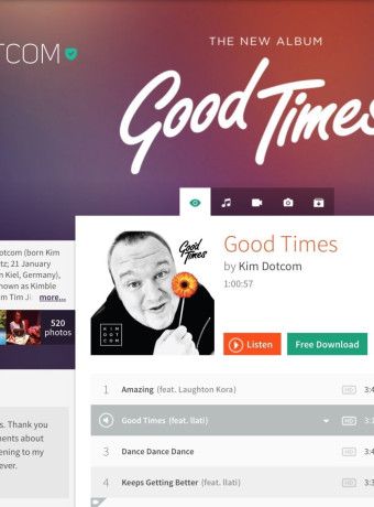Baboom, πρεμιέρα για τη νέα μουσική υπηρεσία του Kim Dotcom image
