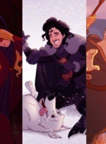 Πως θα ήταν οι χαρακτήρες του Game of Thrones σε ταινία της Disney [Illustrations] image