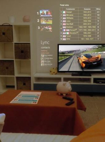 SurroundWeb: Η Microsoft θέλει να εξαπλώσει το Internet σε τοίχους, τραπέζια, δωμάτια... [Video] image