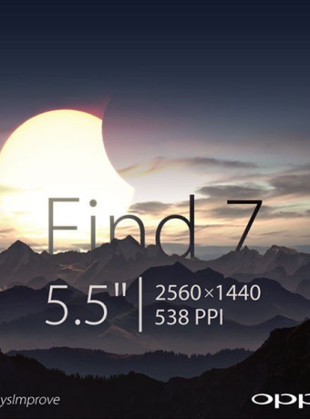 Oppo Find 7: Επιβεβαιώθηκε ότι διαθέτει οθόνη 5.5'' ανάλυσης 2560 x 1440 (538ppi)! image