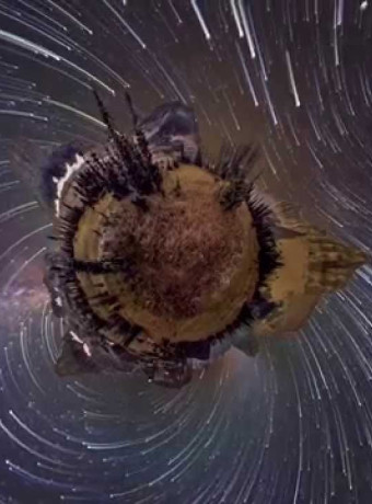 Planetary Panoramas: Ένα εκπληκτικό βραδυνό time-lapse 360 μοιρών image