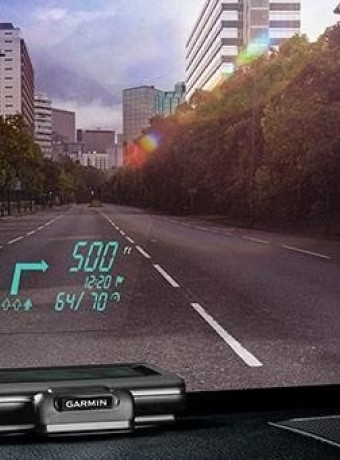 HUD: Η πρώτη head-up display πλοήγησης για το αυτοκίνητο από τη Garmin image