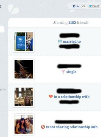 RelationBook: Δείτε ποιοι από τους φίλους σας στο Facebook είναι δεσμευμένοι ή ελεύθεροι image