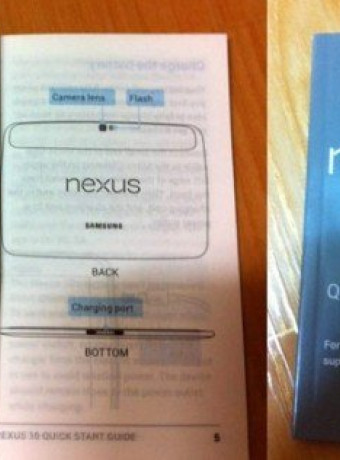Nexus 10: Διέρρευσε το manual που αποδεικνύει ότι το κατασκευάζει η Samsung image
