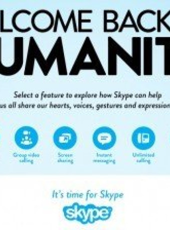 Η νέα διαφημιστική καμπάνια του Skype επιτίθεται σε Facebook και Twitter image