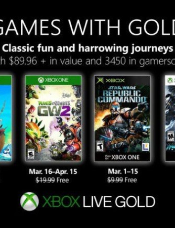 Xbox Game with Gold: Αυτά είναι τα δωρεάν παιχνίδια για το Μάρτιο image