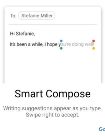 Gmail: Η λειτουργία Smart Compose έφτασε και στις mobile εφαρμογές του image