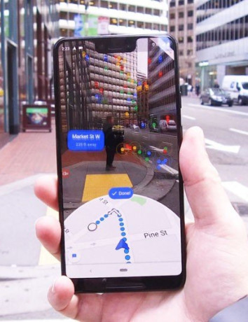 Google Maps: Ξεκίνησε η ενσωμάτωση "στρώματος" επαυξημένης πραγματικότητας image