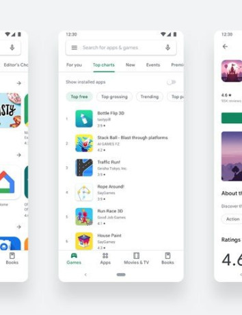 Google Play: Επίσημο λανσάρισμα του επανασχεδιασμένου καταστήματος image