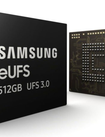Η Samsung ξεκινά μαζική παραγωγή ταχύτερης μνήμης 512GB eUFS 3.0 για φορητές συσκευές image