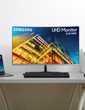 Space Monitor, υπερ-ευρυγώνια οθόνη και κυρτή οθόνη 4K UHD από τη Samsung image