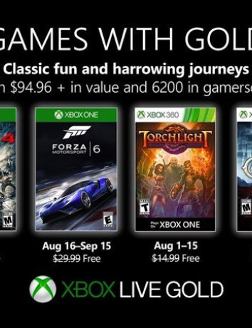 Games with Gold: Δυνατοί τίτλοι δωρεάν τον Αύγουστο για τους συνδρομητές Xbox Live image