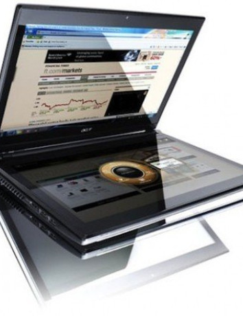 Acer Iconia dual screen laptop: Βραβεύτηκε ως το κορυφαίο gadget της CES 2011 image