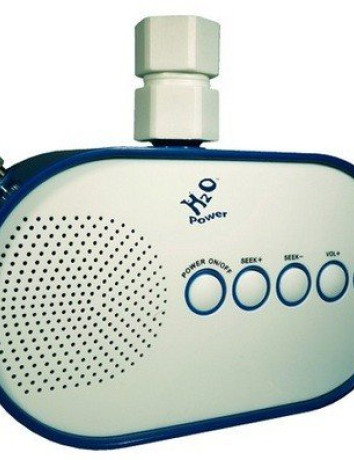 H2O Shower Radio: Το πρώτο ραδιόφωνο που τροφοδοτείται με νερό! image