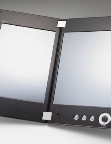 NEC Cloud Communicator LT-W dual-screen Android Tablet [CES 2011] image