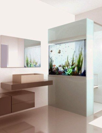 Plano Acquario: Η ντουζιέρα με το ενσωματωμένο ενυδρείο! image