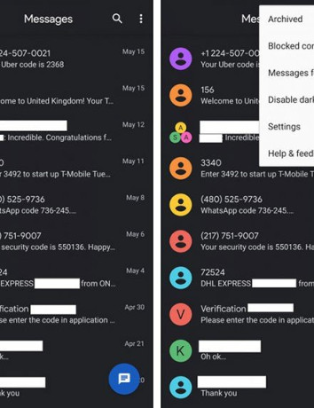Dark mode και στην εφαρμογή Android Messages! image
