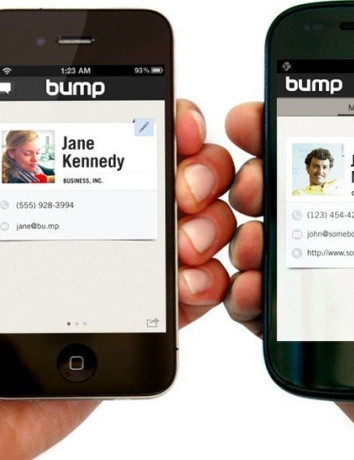 H Google εξαγοράζει τη δημοφιλή sharing εφαρμογή Bump image