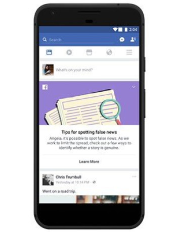 Το Facebook εκπαιδεύει τους χρήστες για τις ψευδείς-παραπλανητικές ειδήσεις [Video] image