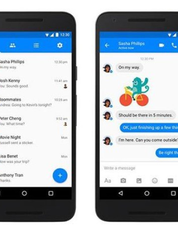 Facebook Messenger: Νέα εμφάνιση βασισμένη στο Material Design για συσκευές Android image