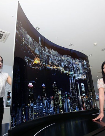 Απίστευτη "κυματιστή" οθόνη OLED 111'' διπλής όψεως από την LG [Video] image