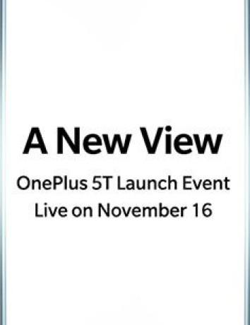 OnePlus 5T: Επίσημη παρουσίαση στις 16 Νοεμβρίου, κυκλοφορία στην Ευρώπη στις 21 Νοεμβρίου [Video] image