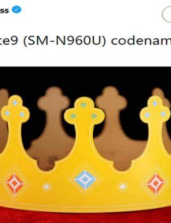 Samsung Galaxy Note9: Η κωδική ονομασία είναι "Crown" και αναμένεται λίγο νωρίτερα φέτος image