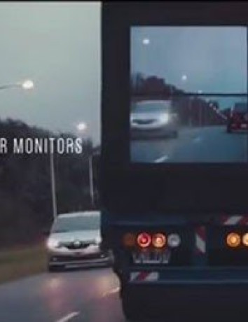Samsung "The Safety Truck": Φορτηγά με οθόνες στις πίσω πόρτες για αποφυγή ατυχημάτων προσπέρασης [Video] image