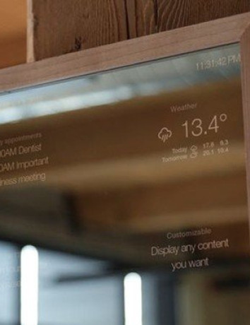 SmartMirror: Ένας έξυπνος καθρέπτης με custom widgets για να βλέπεις πληροφορίες απ' όπου θες [Video] image
