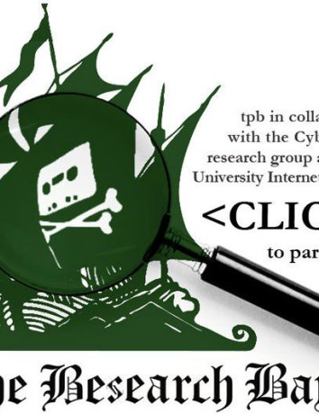 The Research Bay: Το The Pirate Bay συμμετέχει σε έρευνα για το Δίκαιο του Internet image