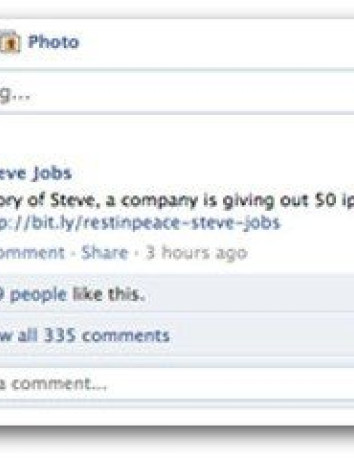Facebook scam εκμεταλλεύεται το θάνατο του Steve Jobs! [Update] image