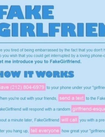 Fake Girlfriend, η νέα υπηρεσία μηνυμάτων που παριστάνει τη σχέση σου image