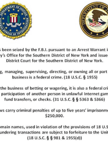 Το FBI έκλεισε τέσσερις μεγάλες ιστοσελίδες online poker λόγω απάτης! image