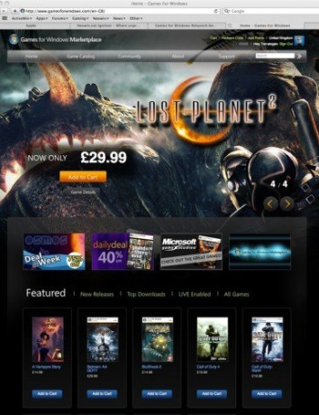 Games for Windows Marketplace και Microsoft Gaming Hub επίσημα! image