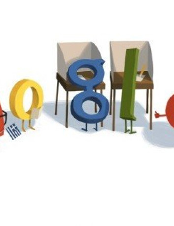 Google Doodle με θέμα τις εκλογές στην Ελλάδα image
