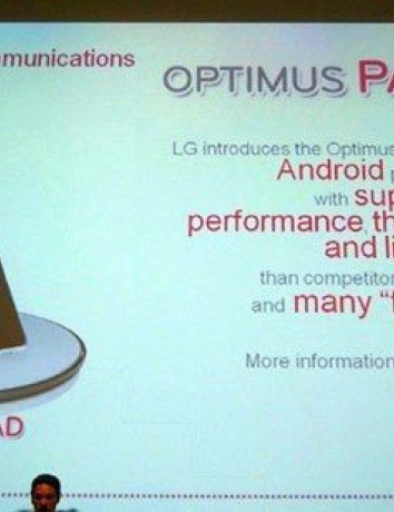 LG Optimus Pad, με οθόνη 8.9'' και Android Honeycomb, έρχεται στις αρχές του 2011 image