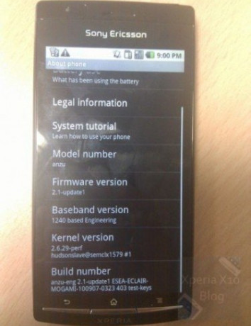 Sony Ericsson Anzu (Xperia X12): Χαρακτηριστικά και τιμή! [Update] image
