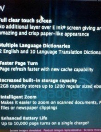 Τα νέα Sony eBook Readers image
