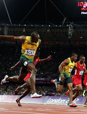 Η νίκη του Usain Bolt στα 100m των Ολυμπιακών Αγώνων του Λονδινου σε...LEGO! [Video] image