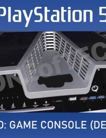 PlayStation 5: Η πρώτη πραγματική φωτογραφία του dev kit! image